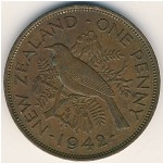 Новая Зеландия, 1 пенни (1940–1947 г.)