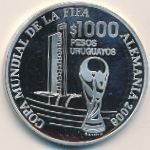 Uruguay, 1000 pesos, 2005