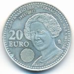 Spain, 20 euro, 2011
