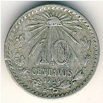 Mexico, 10 centavos, 1925–1935