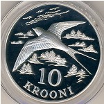 Estonia, 10 krooni, 1992
