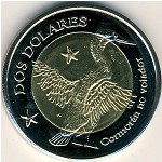 Галапагосские острова, 2 долара (2008 г.)