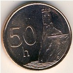 Словакия, 50 гелеров (1996–2008 г.)