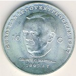 Netherlands, 10 gulden, 1997