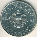 Фолклендские острова, 50 пенсов (1983 г.)