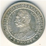 Denmark, 2 kroner, 1906