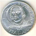 Italy, 500 lire, 1992