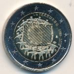Luxemburg, 2 euro, 2015