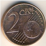 Люксембург, 2 евроцента (2002–2020 г.)