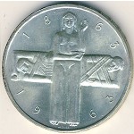 Switzerland, 5 francs, 1963