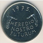 Switzerland, 5 francs, 1975