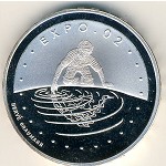 Switzerland, 20 francs, 2002