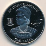 Виргинские острова, 1 доллар (2016 г.)