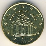 Сан-Марино, 10 евроцентов (2002–2007 г.)