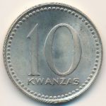 Angola, 10 kwanzas, 1977–1978