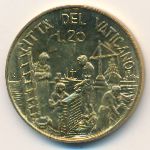 Vatican City, 20 lire, 1999