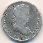 Mexico, 1 real, 1814–1821