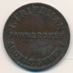 Австралия, 1 пенни (1857 г.)