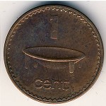Фиджи, 1 цент (1990–2005 г.)
