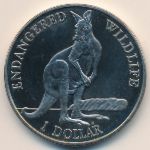 Cook Islands, 1 dollar, 1996