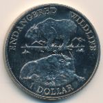 Cook Islands, 1 dollar, 1996