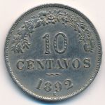 Боливия, 10 сентаво (1892 г.)