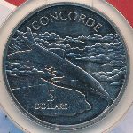 Solomon Islands, 5 dollars, 2003