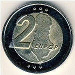 Болгария., 2 евро (2004 г.)