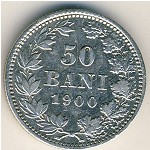 Romania, 50 bani, 1894–1901