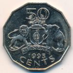 Свазиленд, 50 центов (1986–1993 г.)
