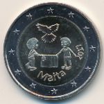 Мальта, 2 евро (2017 г.)