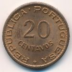 Мозамбик, 20 сентаво (1949–1950 г.)