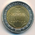 Германия., 2 евро (2005 г.)