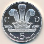 Кирибати, 5 долларов (1981 г.)