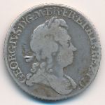 Великобритания, 6 пенсов (1723 г.)