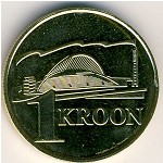 Estonia, 1 kroon, 1999
