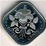Багамские острова, 15 центов (1974–2005 г.)