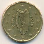 Ireland, 20 euro cent, 2007–2018