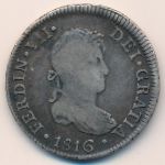 Peru, 2 reales, 1811–1823