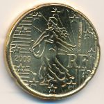 France, 20 euro cent, 2007–2018