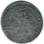 Саксония, 1 талер (1630 г.)