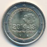 Бельгия, 2 евро (2014 г.)