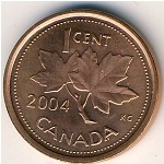 Канада, 1 цент (2003–2012 г.)