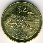 Зимбабве, 2 доллара (2001–2003 г.)