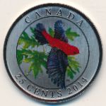 Canada, 25 cents, 2014