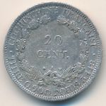 Французская Кохинхина, 20 центов (1879–1885 г.)