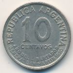 Argentina, 10 centavos, 1950