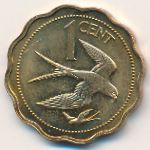 Белиз, 1 цент (1975–1976 г.)