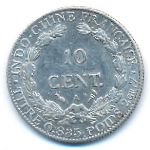 French Indo China, 10 cents, 1898–1919