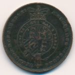 Новая Зеландия, 1 пенни (1862 г.)